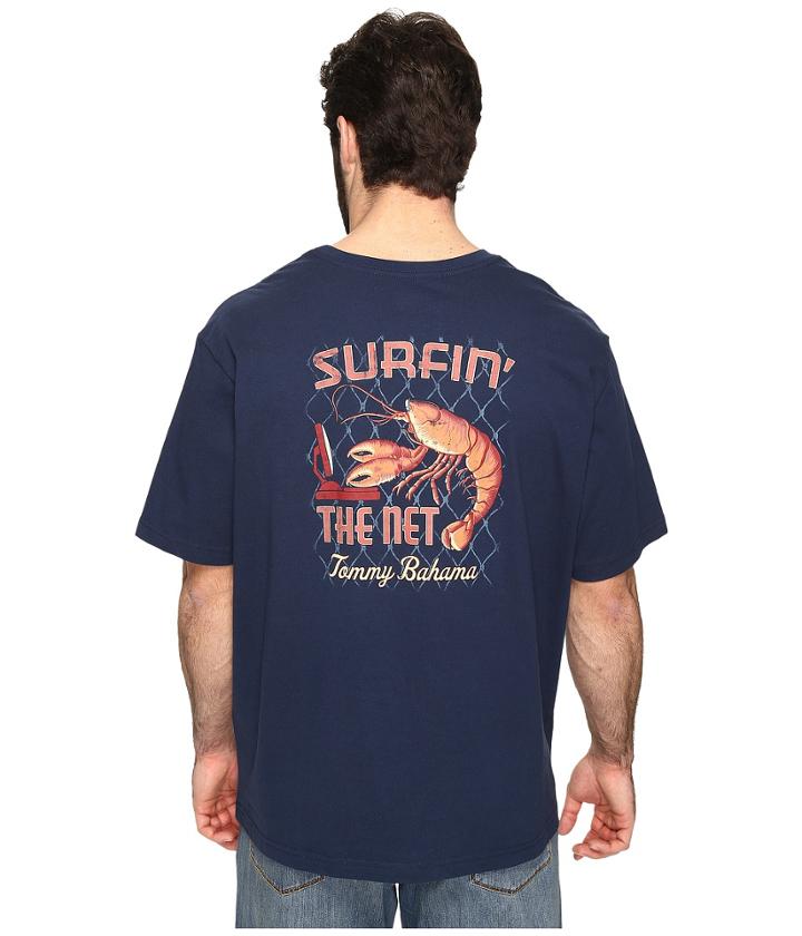 Tommy Bahama Big &amp; Tall - Big Tall Surfin The Net Tee