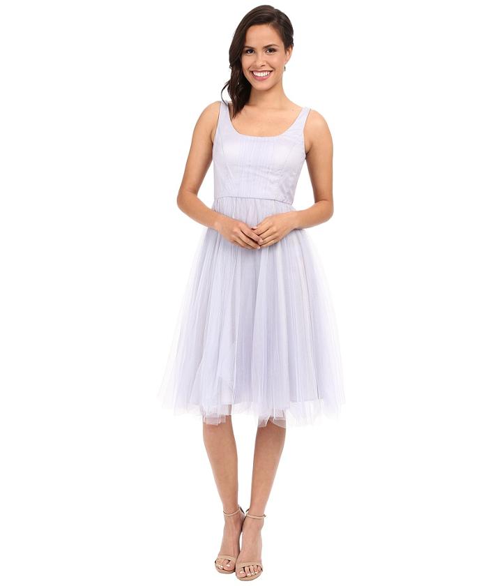 Donna Morgan - Chantal Scoop Neck Tulle Dress