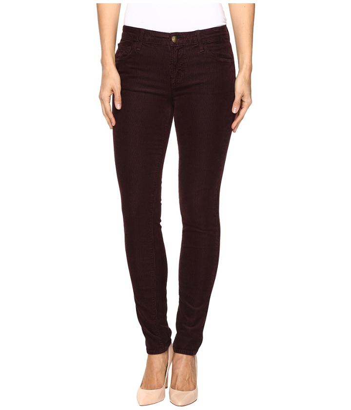 J Brand - Mid-rise Skinny In Blackberry