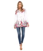 Jessica Simpson - Belted Floral Trench