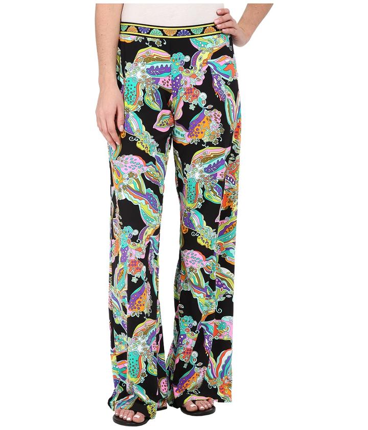 Trina Turk - Sea Garden Wide Leg Pants Cover-up