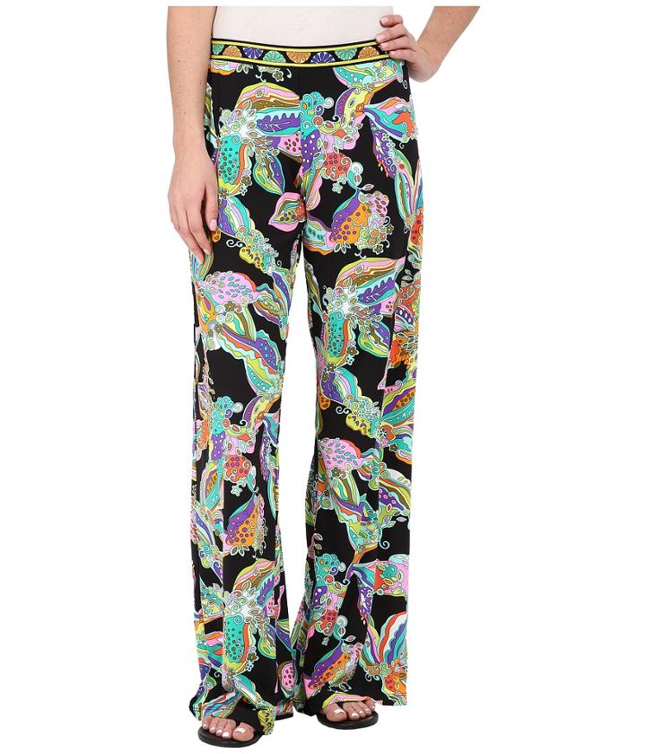 Trina Turk - Sea Garden Wide Leg Pants Cover-up