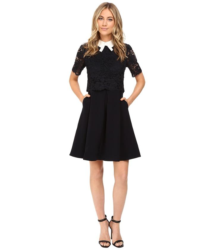 Ted Baker - Dixxy Lace Bodice Double Layer Dress