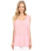 Lilla P - Soft Draped Sleeveless Side Draped Top