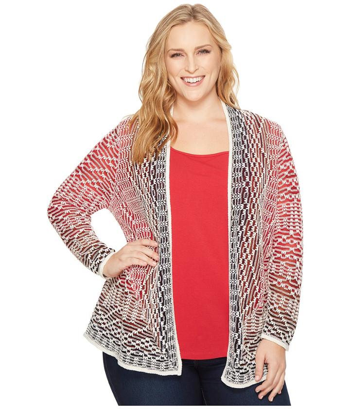 Nic+zoe - Plus Size Fireside Cardy