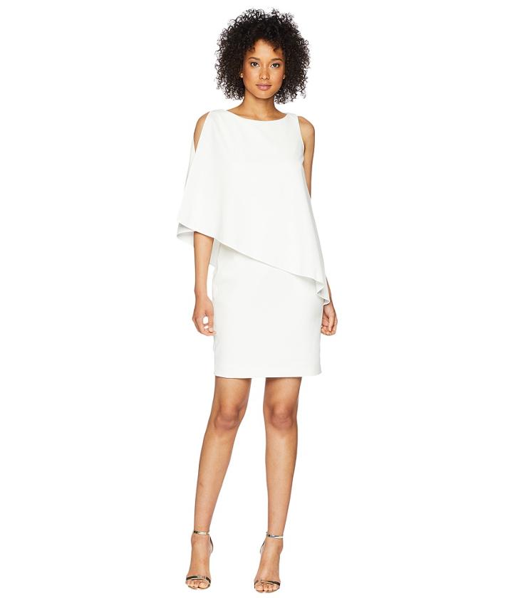 Lauren Ralph Lauren - 130h Luxe Scuba Crepe Cooper One Shoulder Day Dress