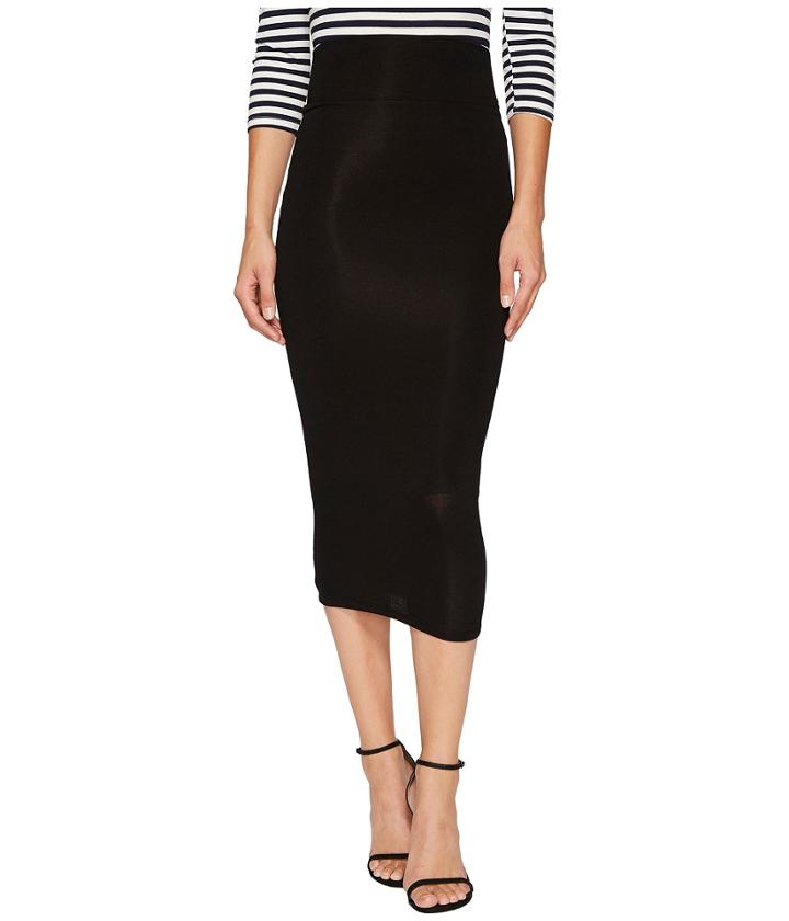 Unique Vintage - High-waist Knit Pencil Skirt