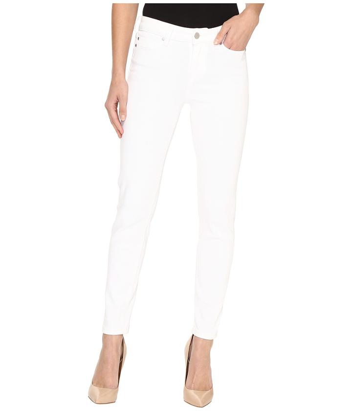 Liverpool - Penny Ankle Skinny On Super Soft Stretch Denim In Bright White