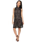 Vince Camuto - Roll Collar Float W/ Fitted Under Dress