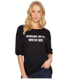 Project Social T - Working On My Winter Bod Long Sleeve Top