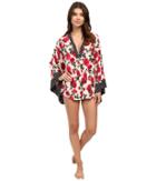 Betsey Johnson - Stretch Crepe Kimono Romper