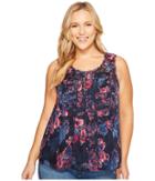 Lucky Brand - Plus Size Audrey Floral Tank Top