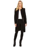 Calvin Klein - Long Jacket With Suede And Faux Leather