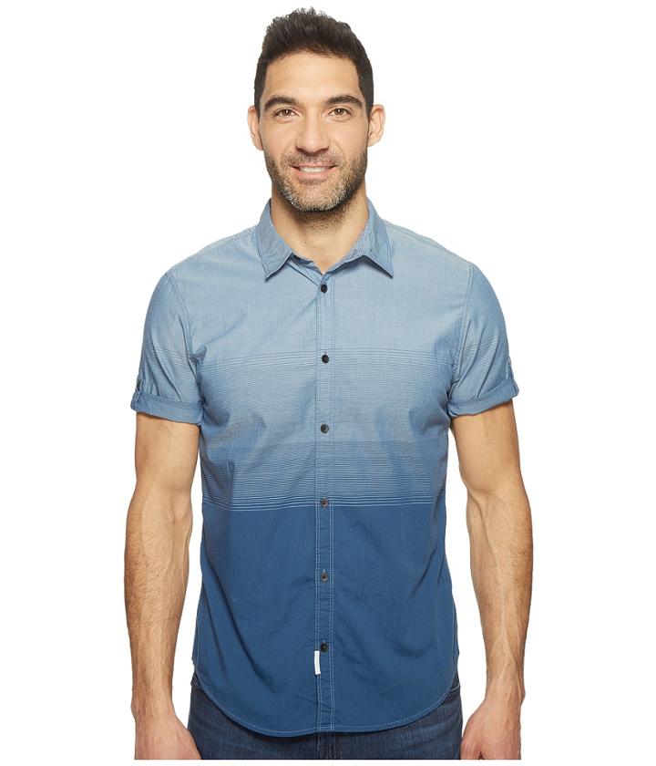 Calvin Klein Jeans - Short Sleeve Ombre Button Down