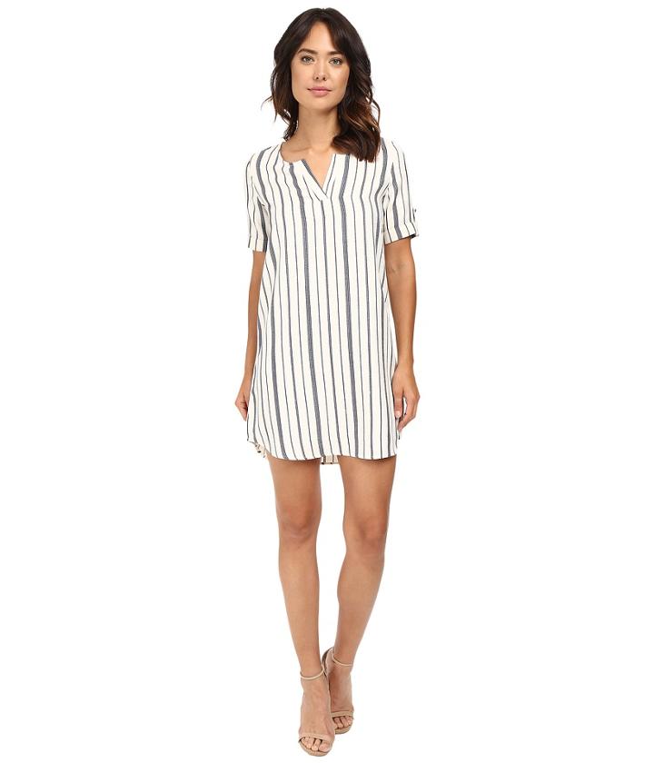 Brigitte Bailey - Karie V-neck Striped Dress