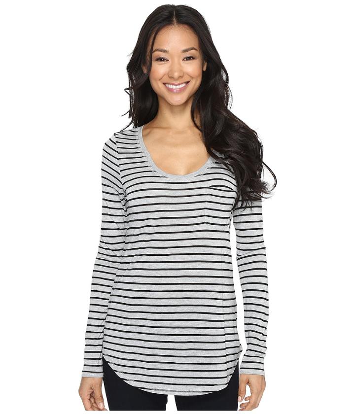 Lilla P - 3/4 Sleeve Scoop Neck