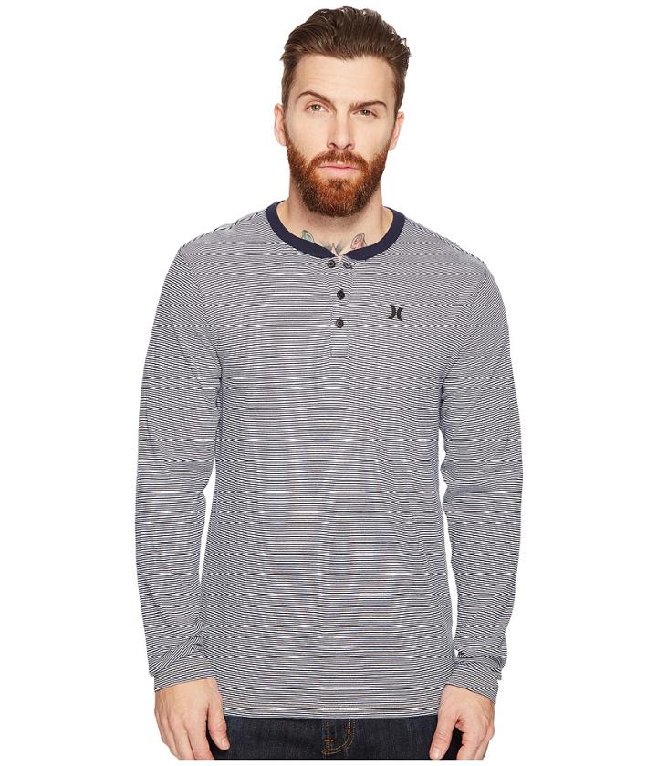Hurley - Lookout Dri-fit Long Sleeve Henley