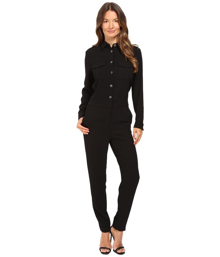 The Kooples - Jumpsuit Breast Pockets