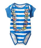 Stella Mccartney - Cassidy Short Sleeve Striped Lei Body