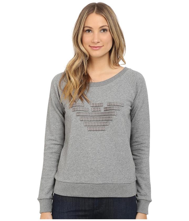 Armani Jeans - Giorgio Armani Grosgrain Eagle Sweatshirt