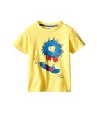 Fendi Kids - Short Sleeve T-shirt With Fendi Skateboard Graphic