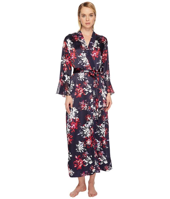 Oscar De La Renta Pink Label - Dahlia Floral Robe