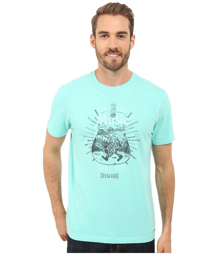 Life Is Good - Let The Music Move You Crusher Tee