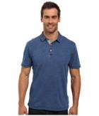 True Grit - Genuine Indigo Knit Short Sleeve Polo