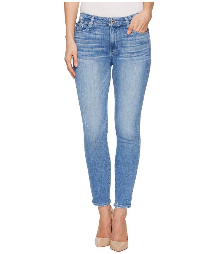 Paige - Hoxton Crop In Atterbury/torn Hem