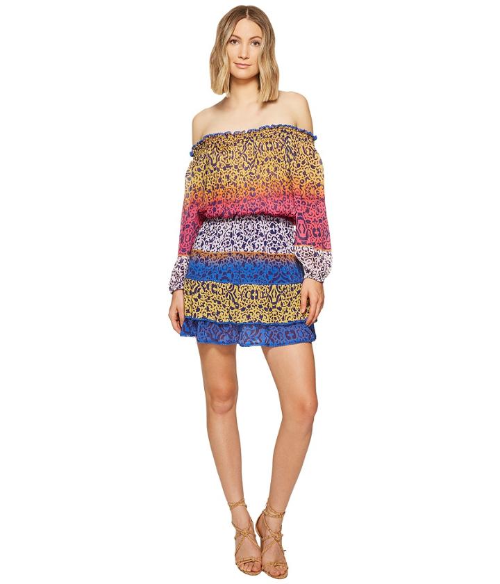 Nicole Miller - La Plage By Nicole Miller Cleo Smock Waist Dress