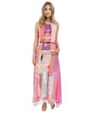 Hale Bob - Mix Master Silk Maxi Dress With Belt