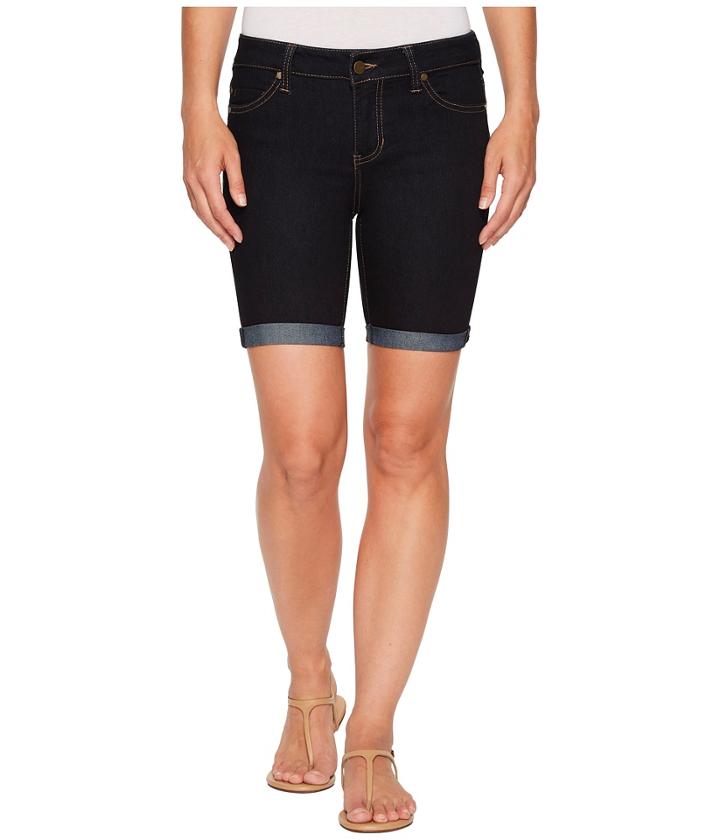 Liverpool - Nancy Shorts Rolled In Indigo Rinse