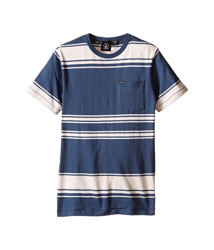 Volcom Kids - Hayward Stripe Short Sleeve Crew