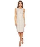 Calvin Klein - Gingham Asymmetrical Neck Knot Cd8e27kw