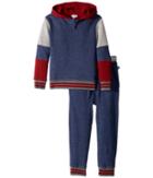 Splendid Littles - Mixed Fabric Hoodie Set