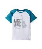 Lucky Brand Kids - South Tour Raglan Tee In Heathered Jersey