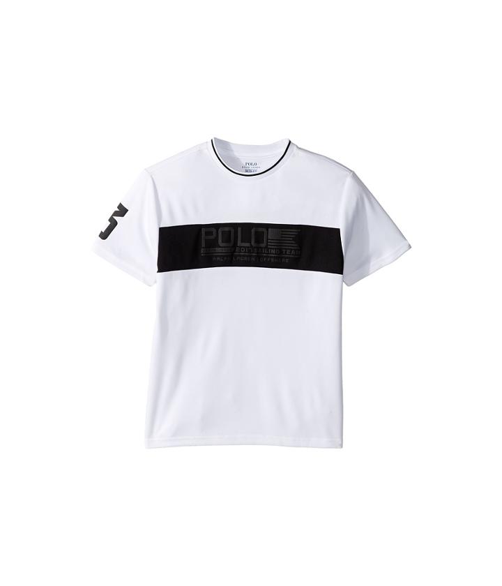 Polo Ralph Lauren Kids - Mesh Printed Crew Neck T-shirt