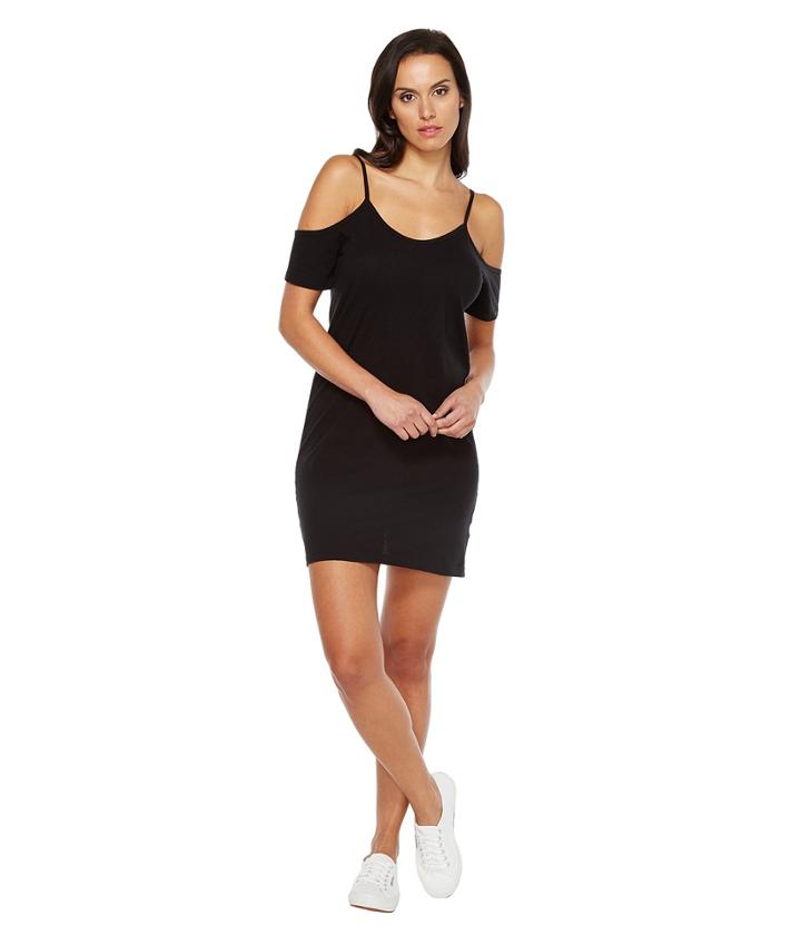 Lna - Off The Shoulder Tee Dress