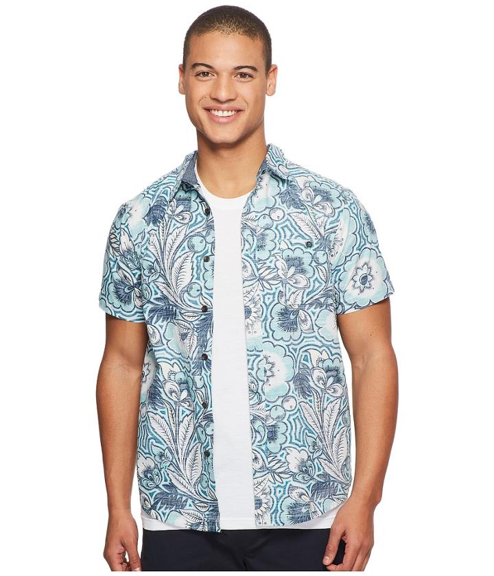 Vissla - Mongos Short Sleeve Printed Woven Top