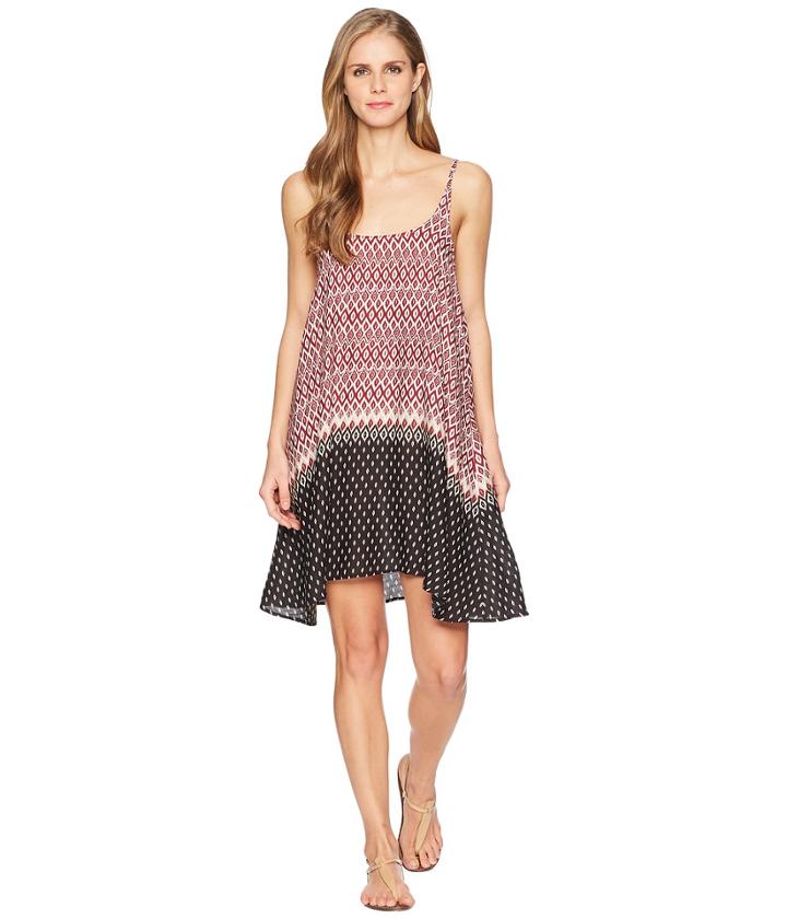 Stetson - 1588 Border Print Rayon Slip Dress