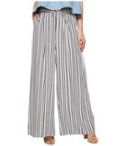 Jack By Bb Dakota - Maximus Shades Of Grey Printed Rayon Challis Deep Pleat Pants