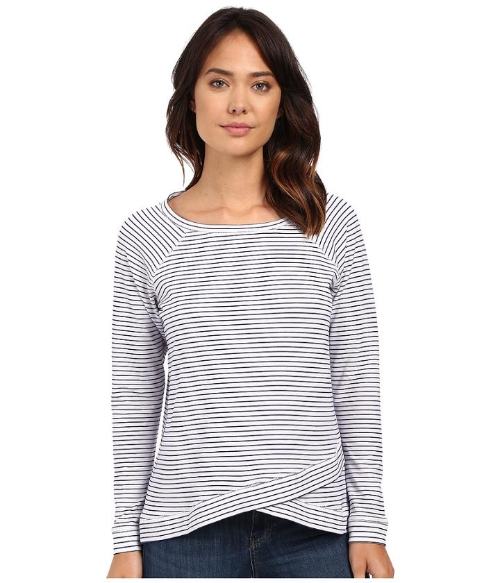Nydj - Stripe French Terry Sweatshirt