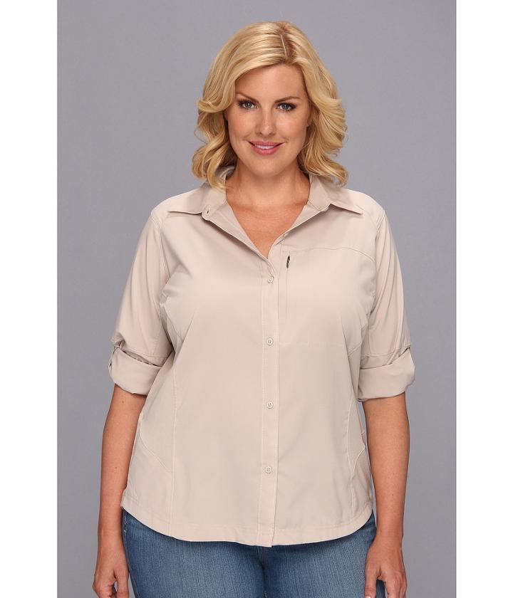 Columbia - Plus Size Silver Ridgetm L/s Shirt