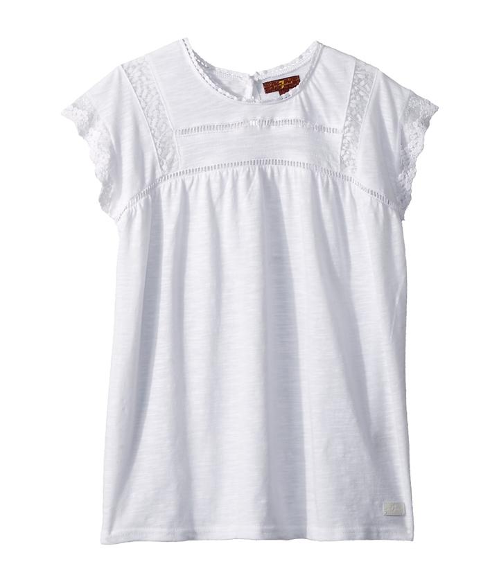7 For All Mankind Kids - Lace Tee