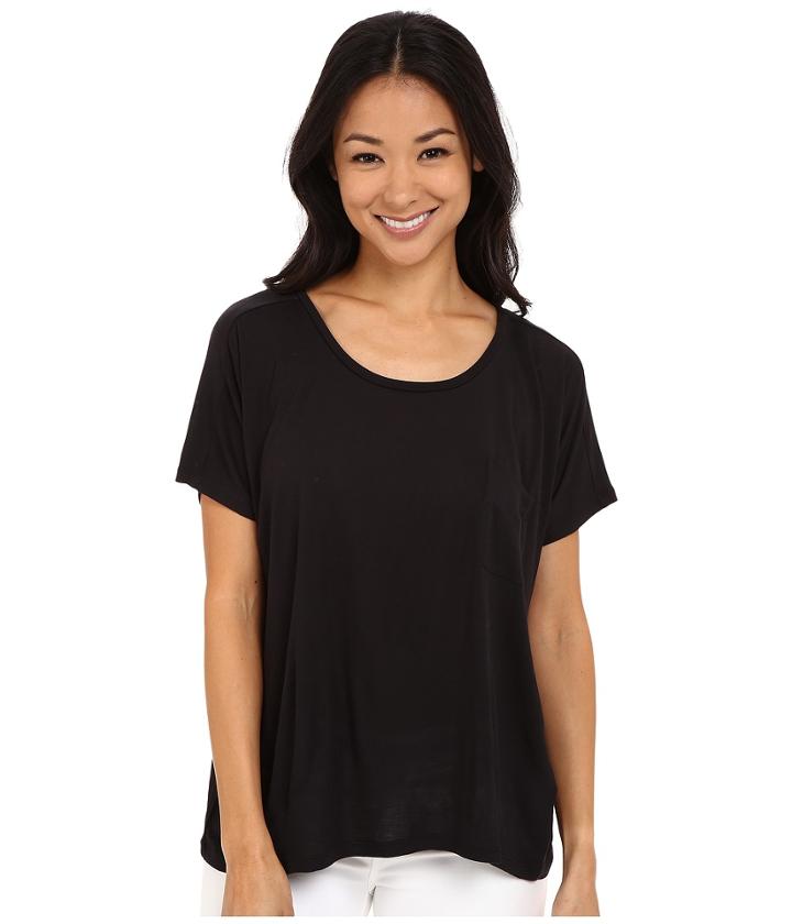 Lilla P - Warm Viscose Short Sleeve Pocket Tee