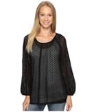 Nally &amp; Millie - Eyelet Lace Tunic With Tank Set