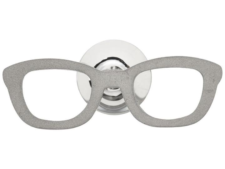 W  Rkin Stiffs Stainless Steel Lapel Pin- Glasses