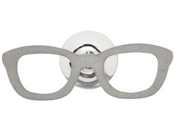 W  Rkin Stiffs Stainless Steel Lapel Pin- Glasses