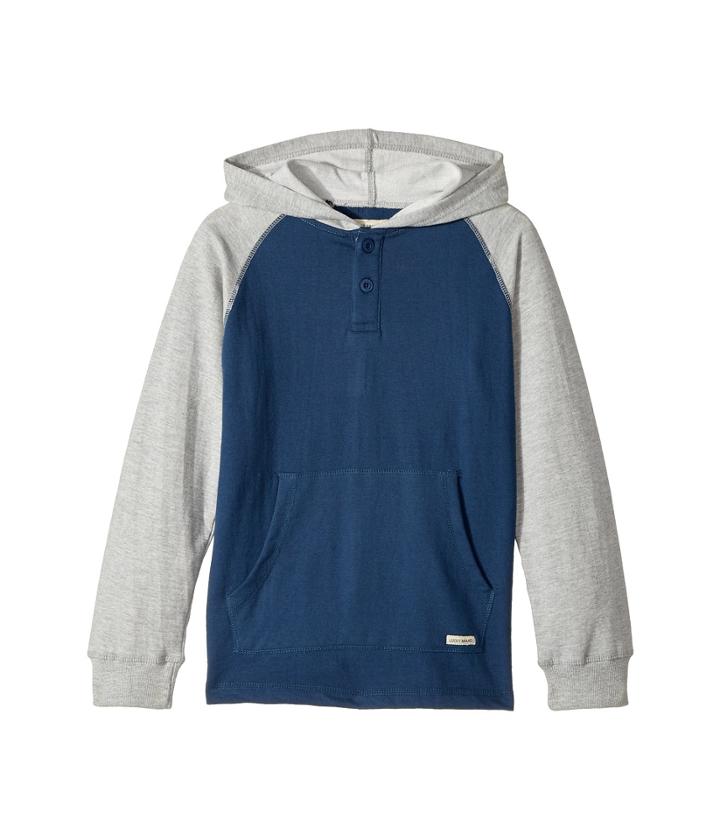 Lucky Brand Kids - Long Sleeve Raglan Pullover Hoodie