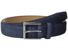 Cole Haan - 32mm Feather Edge Stitched Strap With Perforated Detail